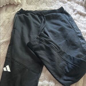 Adidas Dark Gray Jogger Pants